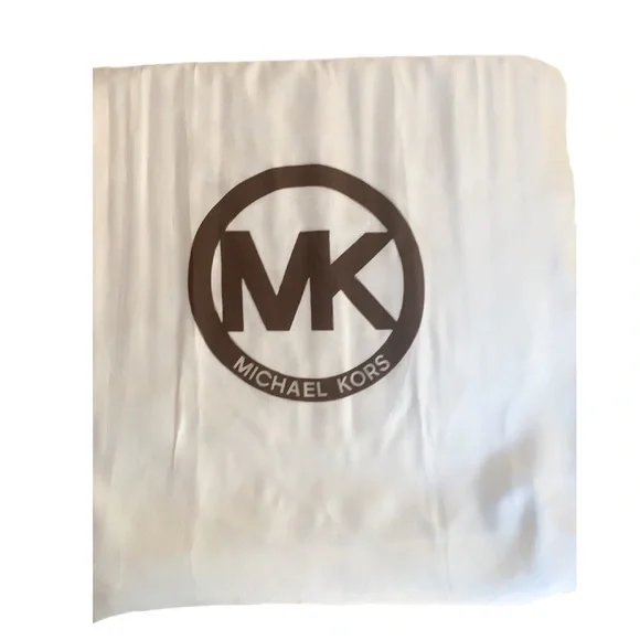 Michael Michael Kors Leather Hamilton Logo Tote Satchel Signature Monogram Bag - Picture 10 of 12